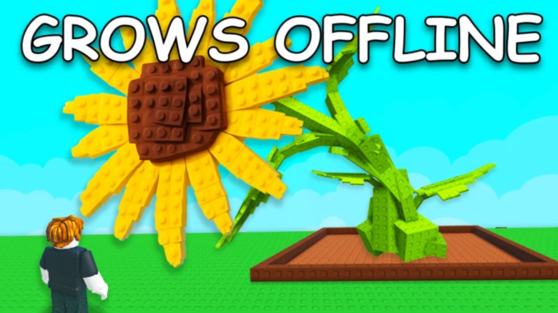 Plants grow even while you're offline (Image via Roblox)